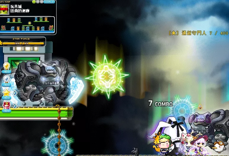 楓之谷,楓之谷練等,新手