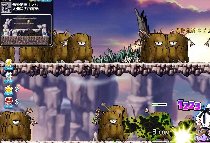 楓之谷,楓之谷練等,新手