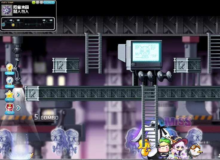 楓之谷,楓之谷練等,新手