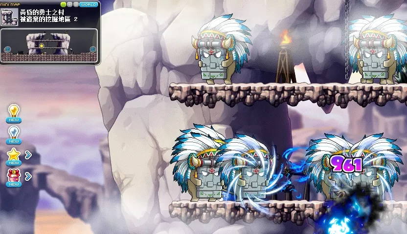 楓之谷,楓之谷練等,新手