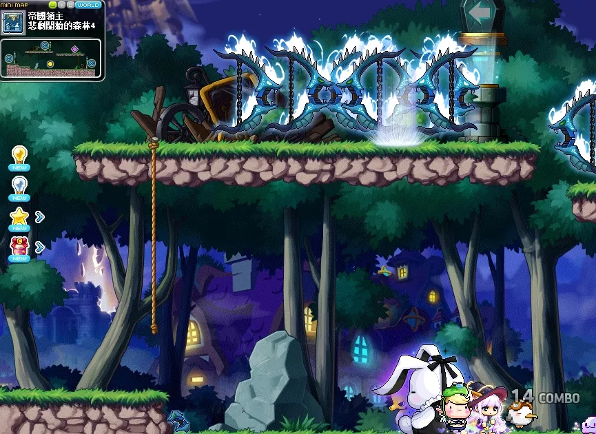 楓之谷,楓之谷練等,新手