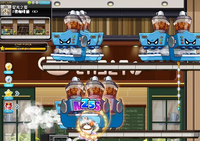 楓之谷,楓之谷練等,新手